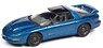 1996 Pontiac Firebird Trans Am Blue (Diecast Car)