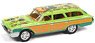 1960 Ford Country Squire (Rat Fink) Green/Orange (Diecast Car)