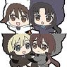 Strike Witches: Road to Berlin Waiwai Rubber Strap (Set of 6) (Anime Toy)