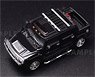 2008 Hummer H2 SUT Metallic Black (ミニカー)