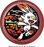 Pokemon Kirie Series Glass Kirakira Can Badge Scorbunny (Anime Toy)