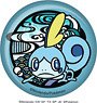 ポケットモンスター 切り絵シリーズ キラキラ缶バッジ メッソン (キャラクターグッズ)