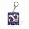 Retro Signboard Key Ring Black Star -Theater Starless- Taiga (Anime Toy)