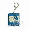 Retro Signboard Key Ring Black Star -Theater Starless- Sinju (Anime Toy)