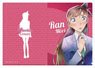 Detective Conan Clear File Pale Tone Series Ran Mori (Anime Toy)