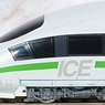 DB AG, ICE 4320 `Deutschlands schnellster Klimaschutzer`, white livery with green/red stripe, Period VI (8-Car Set) (Model Train)