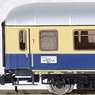DB, 3-unit pack `Rheingold`, consists of domecar and 2 Avmh Coaches in blue livery, Period III (3-Car Set) (Model Train)