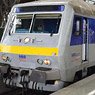 MRB, 3-unit pack regional Coaches, Bybdzf+Bom+Bom, silver blue livery (3-Car Set) (Model Train)