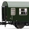 DR, 2-unit pack regional Coaches `lange Halberstadter`, dark green/grey livery, Period IV (2-Car Set) (Model Train)