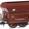 FS, 3-unit pack Fals/Falns Wagons, inclined FS logo (3-Car Set) (Model Train)