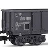 SNCF, 2-unit set 4-axle open Wagons Eaos, grey livery, loaded with scrap, Period IV (2-Car Set) (Model Train)