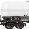 FS, 2-units pack Tank Wagon 4 axles Zags/Zas `SOGETANK`, light grey livery, with and without orange stripe, ep.V (2-Car Set) (Model Train)