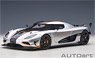 Koenigsegg Agera RS (Metallic Silver / Carbon Black) (Diecast Car)