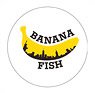 Banana Fish Embroidery Can Badge Logo (Anime Toy)