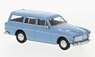 (HO) Volvo Amazon Station Wagon 1956 Light Blue (Model Train)