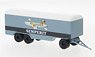 (HO) Trailer 3-Axle `Semperit` 1955 (Model Train)