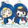 Bungo Stray Dogs Acrylic Strap Kigurumi Series Penguins Ver. (Set of 8) (Anime Toy)