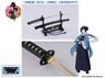 Touken Ranbu -ONLINE- Paper Knife Yamatonokami Yasusada Model w/Sword Rack (Anime Toy)