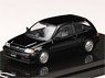 Honda Civic Si (AT) 1984 (Wonder Civic) Black (Custom Color) (Diecast Car)