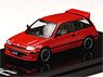 Honda Civic Si (AT) 1984 Custom Version (Wonder Civic) Red (Diecast Car)