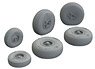 C-130 Wheels (for Zvezda) (Plastic model)