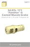 Sd.Kfz. 171 `Panther` G Muzzle Brake - Casted (for Trumpeter) (Plastic model)