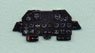 P-47D Late Instrument Panel (for Tamiya) (Plastic model)