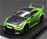LB-Silhouette WORKS GT Nissan 35GT-RR Green Metallic (Diecast Car)