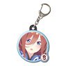 [The Quintessential Quintuplets Season 2] Pukutto Key Ring Design 08 (Miku Nakano/B) (Anime Toy)