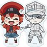 Cells at Work! Marutto Stand Key Ring 01 Vol.1 (Set of 11) (Anime Toy)