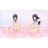 [Coffee Kizoku] [Especially Illustrated] Sheet (Sumika Aoyama & Rika Shiramine/Bathroom) (Anime Toy)