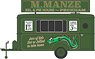 (OO) Mobile Trailer M.Manze Jellied Eels (Model Train)