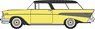 (HO) Chevrolet Nomad 1957 Colonial Cream/Onyx Black (Model Train)