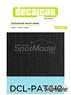 Texturized Decal Sheet Pattern - Type 1 - Coarse - Black (Decal)