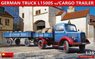 German Truck L1500S w/Cargo Trailer (Plastic model)