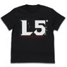 Higurashi When They Cry: Gou L5+ T-Shirt Black S (Anime Toy)
