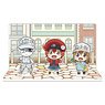 Cells at Work!! Acrylic Diorama A [Red Blood Cell & White Blood Cell (Neutrophil) & Platelet] (Anime Toy)