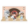 Cells at Work!! Acrylic Diorama B [Red Blood Cell & White Blood Cell (Neutrophil) & Platelet] (Anime Toy)