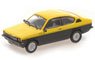 Opel Kadett Coupe 1973 Yellow/Black (Diecast Car)