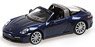 Porsche 911 (992) Targa 4 2020 Blue Metallic (Diecast Car)
