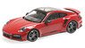 Porsche 911 (992) Turbo S 2020 Red (Diecast Car)