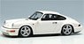 Porsche 911 (964) Carrera RS 1992 (RUF Wheel) White (Diecast Car)