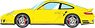 Porsche 911 (997) Turbo 2006 Speed Yellow (Diecast Car)
