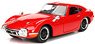 1967 トヨタ 2000 GT グロッシーレッド (ミニカー)