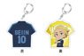 2.43: Seiin High School Boys Volleyball Team Uniform Acrylic Key Ring Yusuke Okuma (Anime Toy)