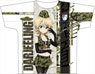 Girls und Panzer das Finale Full Graphic T-Shirt Darjeeling Military Ver. (Anime Toy)
