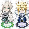 Fate/Grand Order - Divine Realm of the Round Table: Camelot Twin Face Collection Acrylic Stand (Set of 12) (Anime Toy)