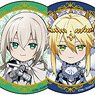 Fate/Grand Order - Divine Realm of the Round Table: Camelot Twin Face Collection Can Badge (Set of 12) (Anime Toy)