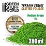 Scatter Foliage - Medium Green - 280ml (Plastic model)