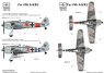 WW.II ドイツ空軍 フォッケウルフ Fw190 A-8/R2 デカール (デカール)